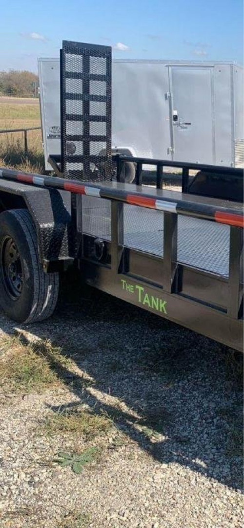 New Stanley Trailers EQUIPMNT TRAILER 83X20 14K Equipment Trailer PIPE TOP & HEAVY DUTY STAND UP RAMPS