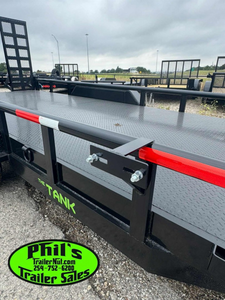 New Stanley Trailers EQUIPMNT TRAILER 83X20 14K Equipment Trailer PIPE TOP & HEAVY DUTY STAND UP RAMPS