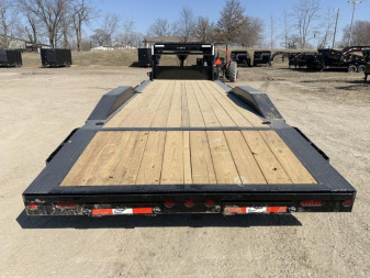 New Iron Bull 102x 24 Equipment Trailer Drive over fenders