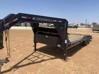New Iron Bull 102x 24 Equipment Trailer Drive over fenders