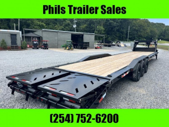 New Iron Bull 102 X 40  Equipment Trailer DRIVE OVER  RAMPAGE RAMPS FENDERS