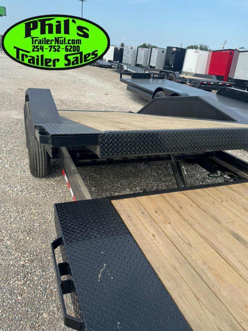 New 2026 Iron Bull 102 X 24 LOW PRO GOOSENECK TILT TRAILER Tilt Trailer HEAVY EQUIPMENT TRAILER DRIVE OVER FENDERS