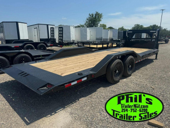 New 2026 Iron Bull 102 X 24 LOW PRO GOOSENECK TILT TRAILER Tilt Trailer HEAVY EQUIPMENT TRAILER DRIVE OVER FENDERS
