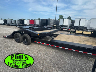 New 2026 Iron Bull 102 X 24 LOW PRO GOOSENECK TILT TRAILER Tilt Trailer HEAVY EQUIPMENT TRAILER DRIVE OVER FENDERS