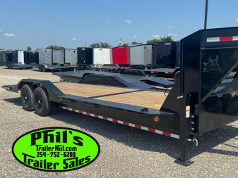 New 2026 Iron Bull 102 X 24 LOW PRO GOOSENECK TILT TRAILER Tilt Trailer HEAVY EQUIPMENT TRAILER DRIVE OVER FENDERS