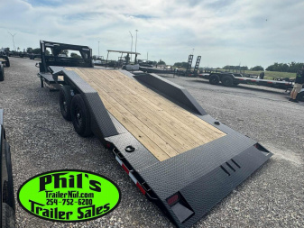 New 2026 Iron Bull 102 X 24 LOW PRO GOOSENECK TILT TRAILER Tilt Trailer HEAVY EQUIPMENT TRAILER DRIVE OVER FENDERS