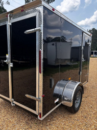New 2025 6X10 ENCLOSED CARGO -.080 POLYCORE EXTERIOR-DOUBLE REAR (BARN DOOR)