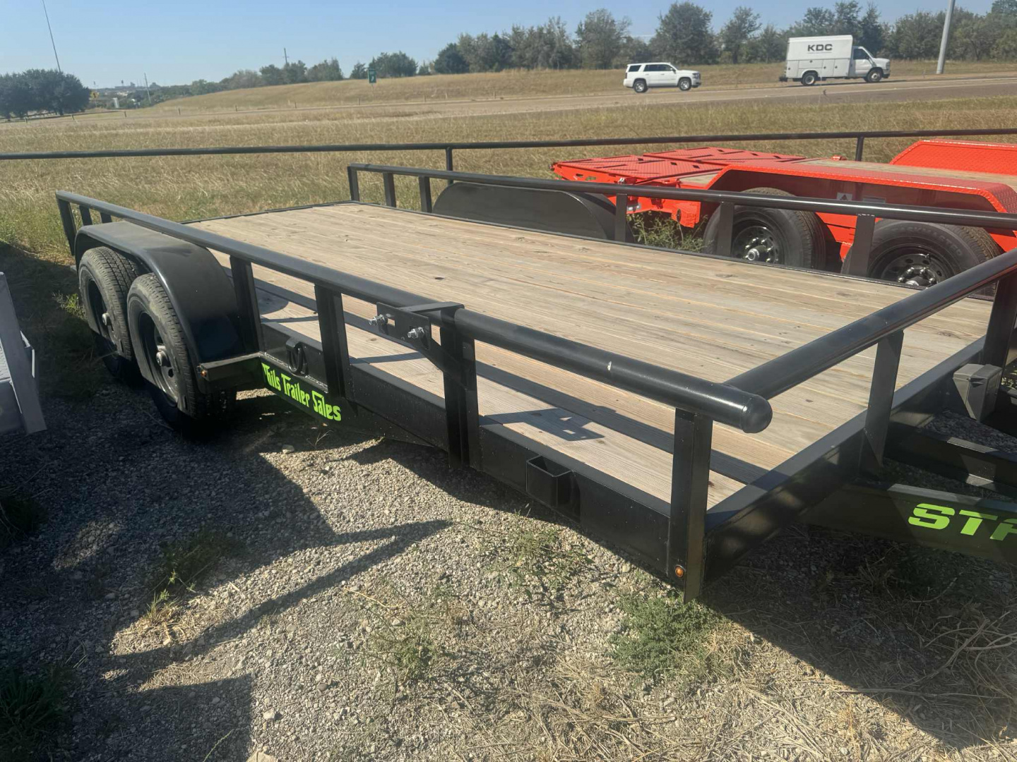 New 2025 STANLEY TRAILERS NEW 83X16 EQUIPMENT TRAILER HAULER OPEN TRAILER UTILITY Utility Trailer 6000 LB AXLES DE-RATED TO 9990 GVWR!