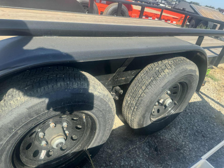 New 2025 STANLEY TRAILERS NEW 83X16 EQUIPMENT TRAILER HAULER OPEN TRAILER UTILITY Utility Trailer 6000 LB AXLES DE-RATED TO 9990 GVWR!