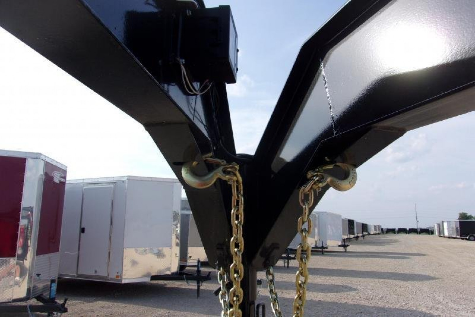 New IRON BULL 32 24K TANDEM DUAL EQUIPMENT TRAILER DECK OVER Equipment Trailer