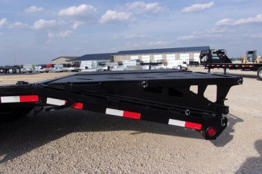 New IRON BULL 32 24K TANDEM DUAL EQUIPMENT TRAILER DECK OVER Equipment Trailer