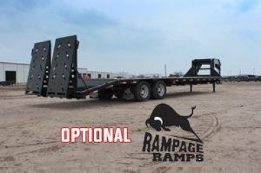 New IRON BULL 32 24K TANDEM DUAL EQUIPMENT TRAILER DECK OVER Equipment Trailer