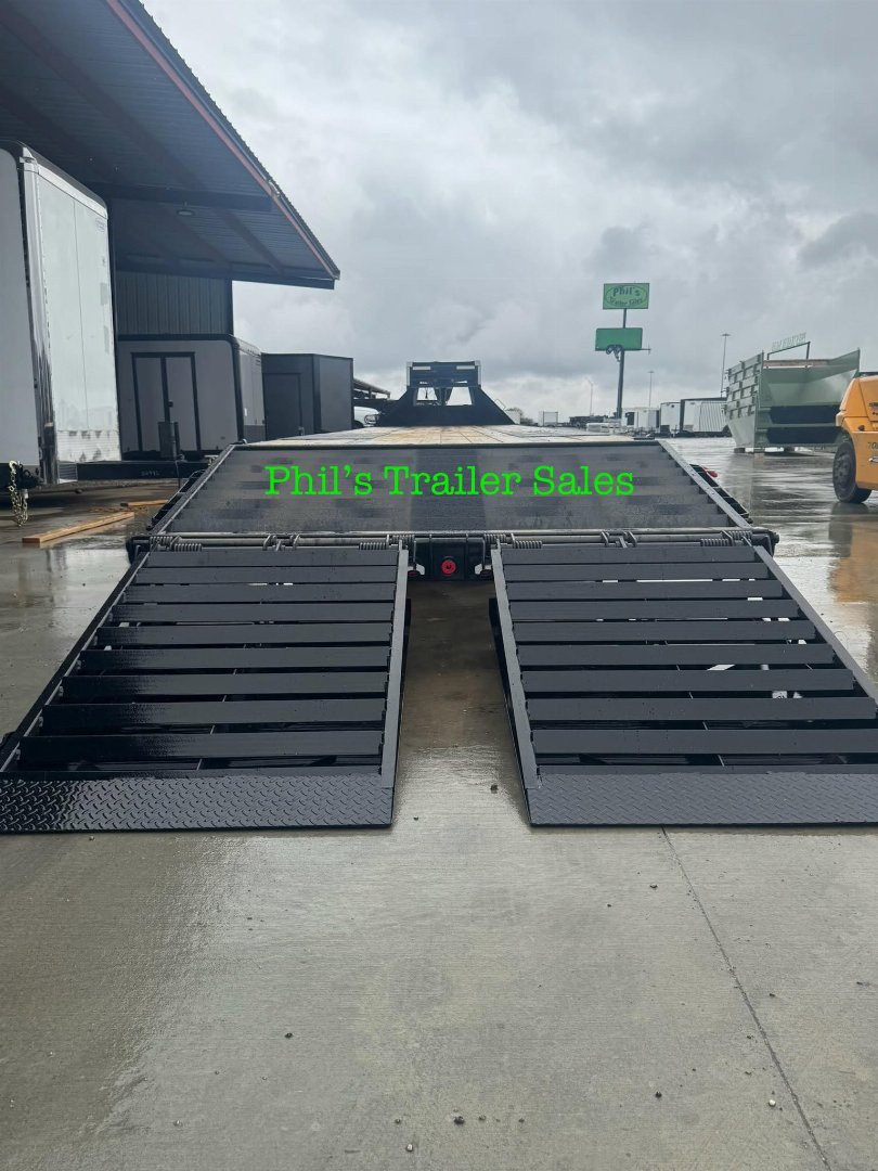 New 2026 Iron Bull 102 X40 DECK OVER TANDEM DUAL 10K AXLES MONSTER RAMPS Deckover Trailer