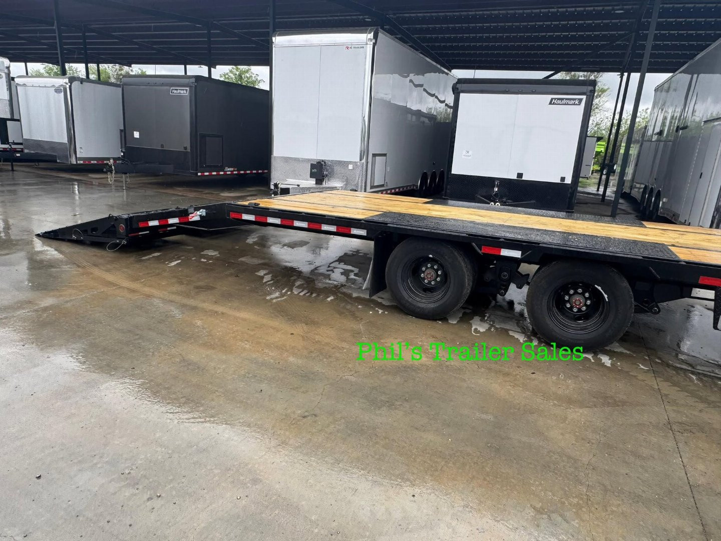 New 2026 Iron Bull 102 X40 DECK OVER TANDEM DUAL 10K AXLES MONSTER RAMPS Deckover Trailer