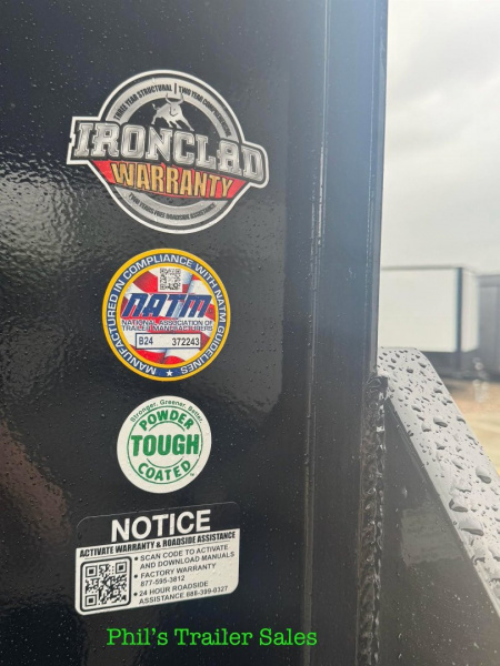 New 2026 Iron Bull 102 X40 DECK OVER TANDEM DUAL 10K AXLES MONSTER RAMPS Deckover Trailer