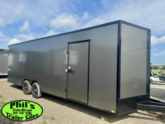 New Pace American 8.5X24 Cargo / Enclosed Trailer REAR WING & UPGRADED .080 SCREWLESS EXTERIOR