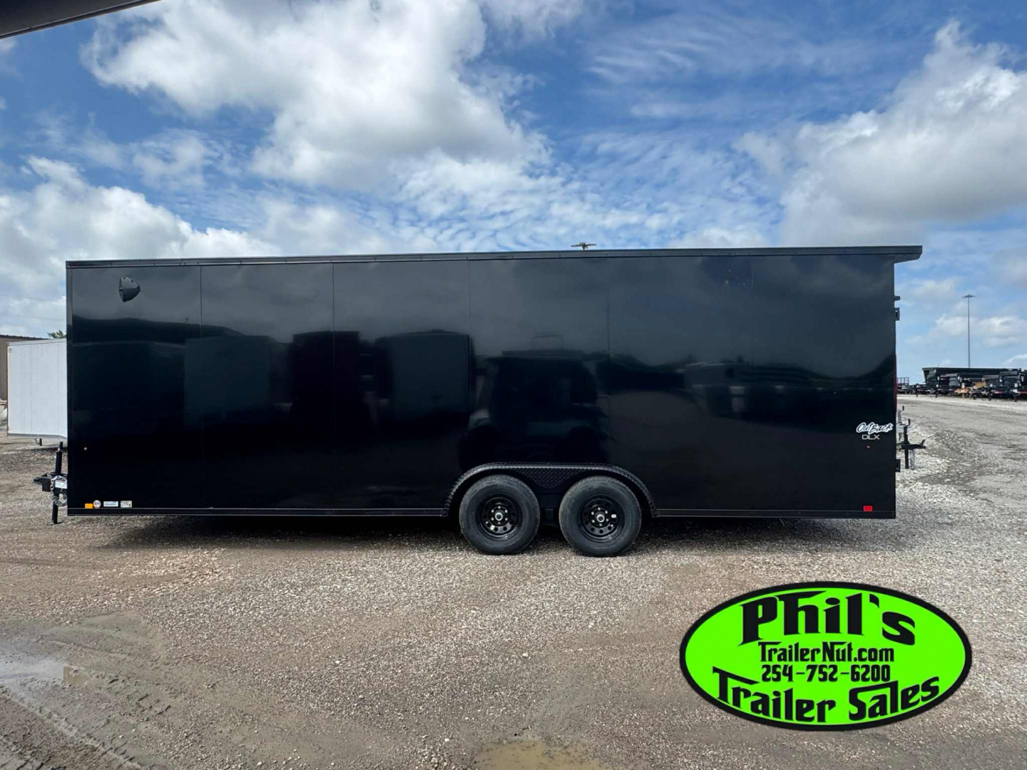 New Pace American 8.5X24 Cargo / Enclosed Trailer REAR WING & UPGRADED .080 SCREWLESS EXTERIOR car hauler