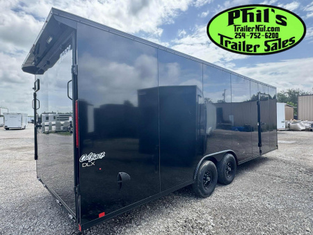 New Pace American 8.5X24 Cargo / Enclosed Trailer REAR WING & UPGRADED .080 SCREWLESS EXTERIOR car hauler