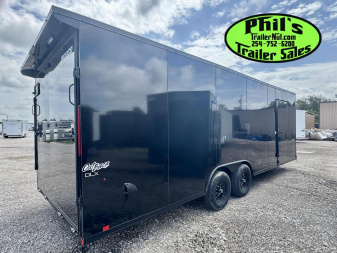 New Pace American 8.5X24 Cargo / Enclosed Trailer REAR WING & UPGRADED .080 SCREWLESS EXTERIOR