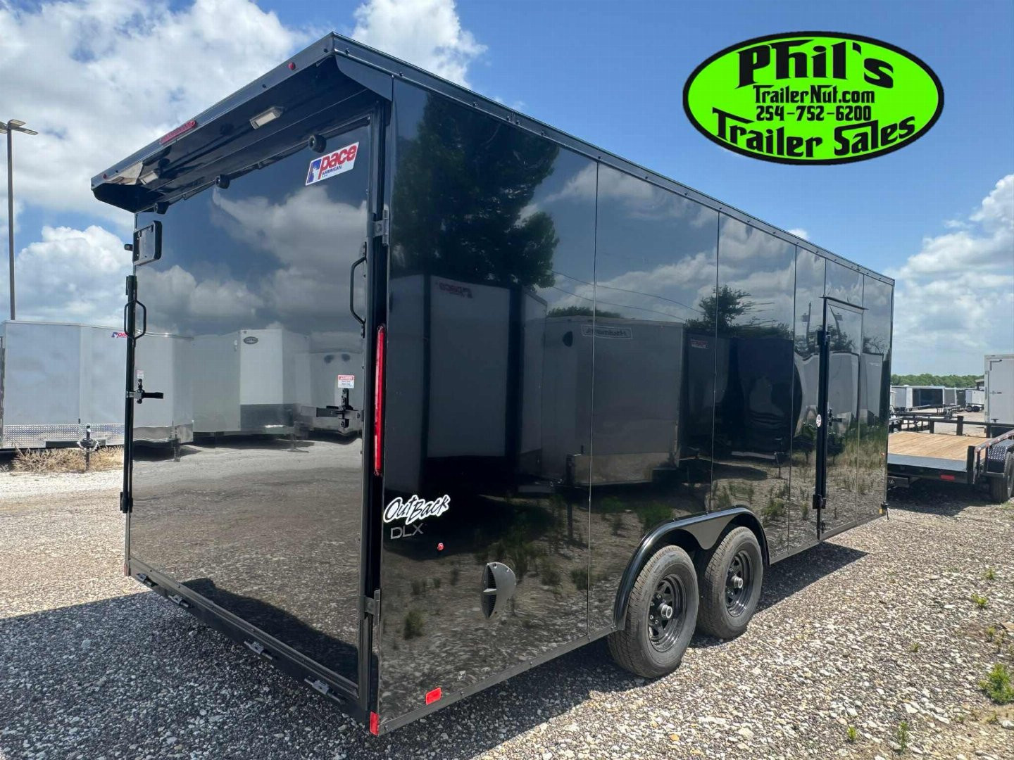 New Pace American 8.5X20 Cargo / Enclosed Trailer REAR WING & UPGRADED .080 SCREWLESS EXTERIOR
