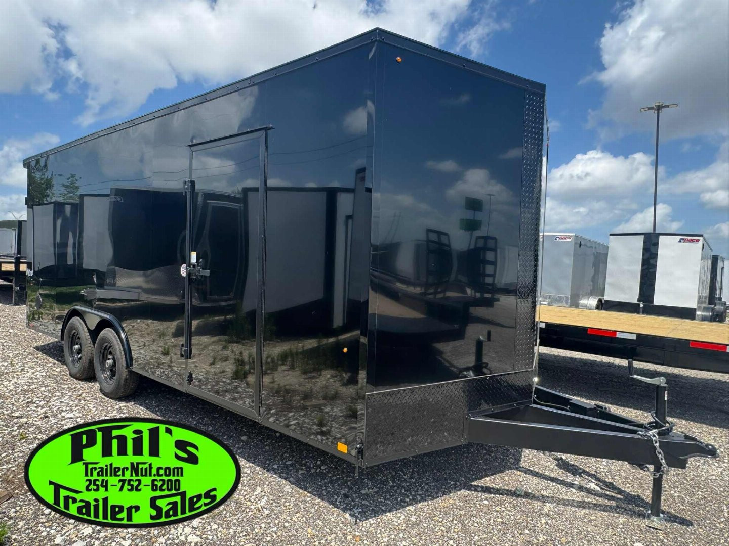 New Pace American 8.5X20 Cargo / Enclosed Trailer REAR WING & UPGRADED .080 SCREWLESS EXTERIOR