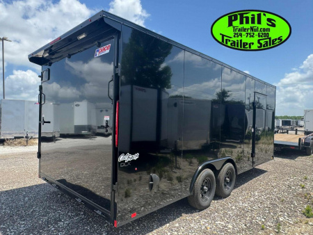 New Pace American 8.5X20 Cargo / Enclosed Trailer REAR WING & UPGRADED .080 SCREWLESS EXTERIOR