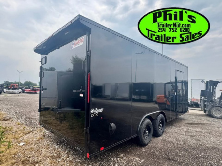 New Pace American 8.5X20 Cargo / Enclosed Trailer REAR WING & UPGRADED .080 SCREWLESS EXTERIOR