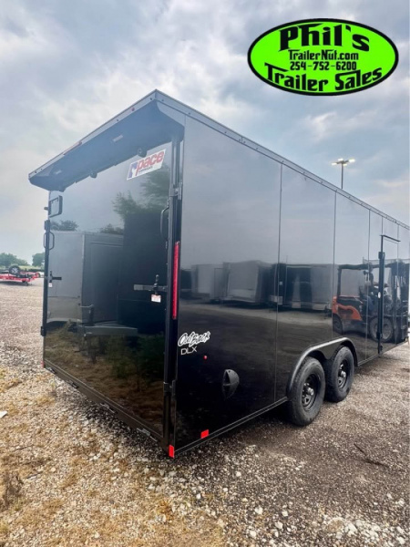 New Pace American 8.5X20 Cargo / Enclosed Trailer REAR WING & UPGRADED .080 SCREWLESS EXTERIOR