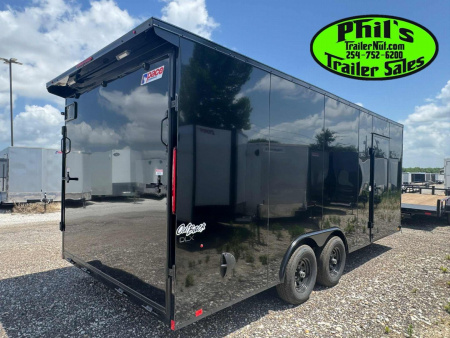 New Pace American 8.5X20 Cargo / Enclosed Trailer REAR WING & UPGRADED .080 SCREWLESS EXTERIOR