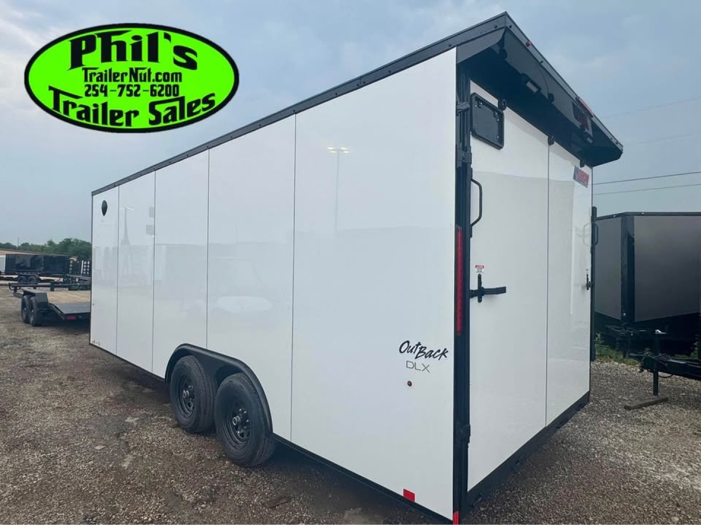 New Pace American 8.5X20 Cargo / Enclosed Trailer REAR WING & UPGRADED .080 SCREWLESS EXTERIOR