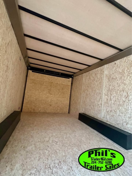 New Pace American 8.5X20 Cargo / Enclosed Trailer REAR WING & UPGRADED .080 SCREWLESS EXTERIOR