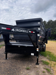 New 2026 Iron Bull 7X16' GOOSENECK ROLLOFF DUMP Dump Trailer
