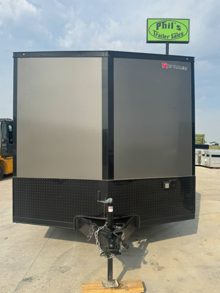 New 2025 RC Trailers 8.5X24 Car / Racing Trailer FULL ESCAPE DOOR WITH REMOVABLE FENDER TORSION AXLES