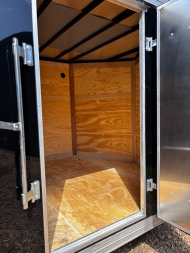 New 2025 8.5X20' ENCLOSED CAR HAULER -.080 POLYCORE EXTERIOR-6'4" INTERIOR HEIGHT-16" CENTERS- D-RINGS-CHROME TRIM Car / Racing Trailer