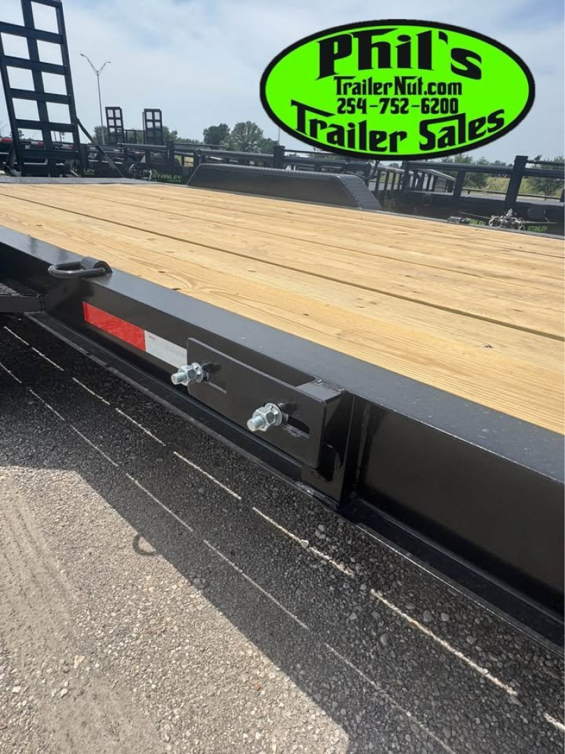 New 2025 Stanley Trailers 20' EQUIPMENT TRAILER STAND UP RAMPS 8K AXLES Equipment Trailer