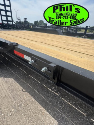 New 2025 Stanley Trailers 20' EQUIPMENT TRAILER STAND UP RAMPS 8K AXLES Equipment Trailer
