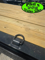 New 2025 Stanley Trailers 20' EQUIPMENT TRAILER STAND UP RAMPS 8K AXLES Equipment Trailer