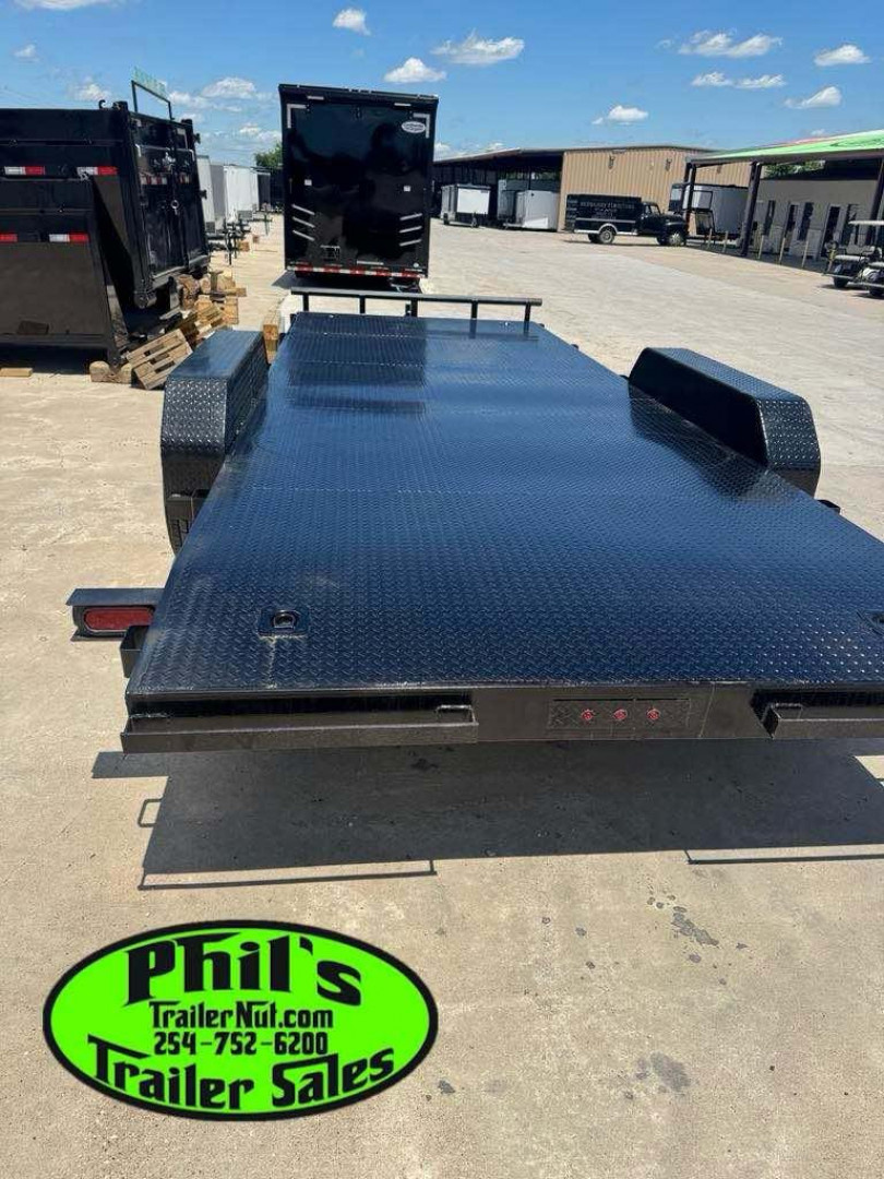 New 2025 20' OPEN CAR HAULER TANDEM 7000 LB AXLES 14K GVWR Utility Trailer