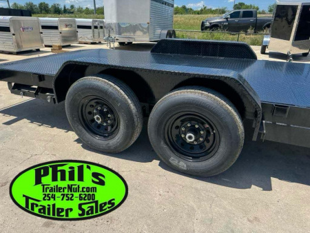 New 2025 20' OPEN CAR HAULER TANDEM 7000 LB AXLES 14K GVWR Utility Trailer