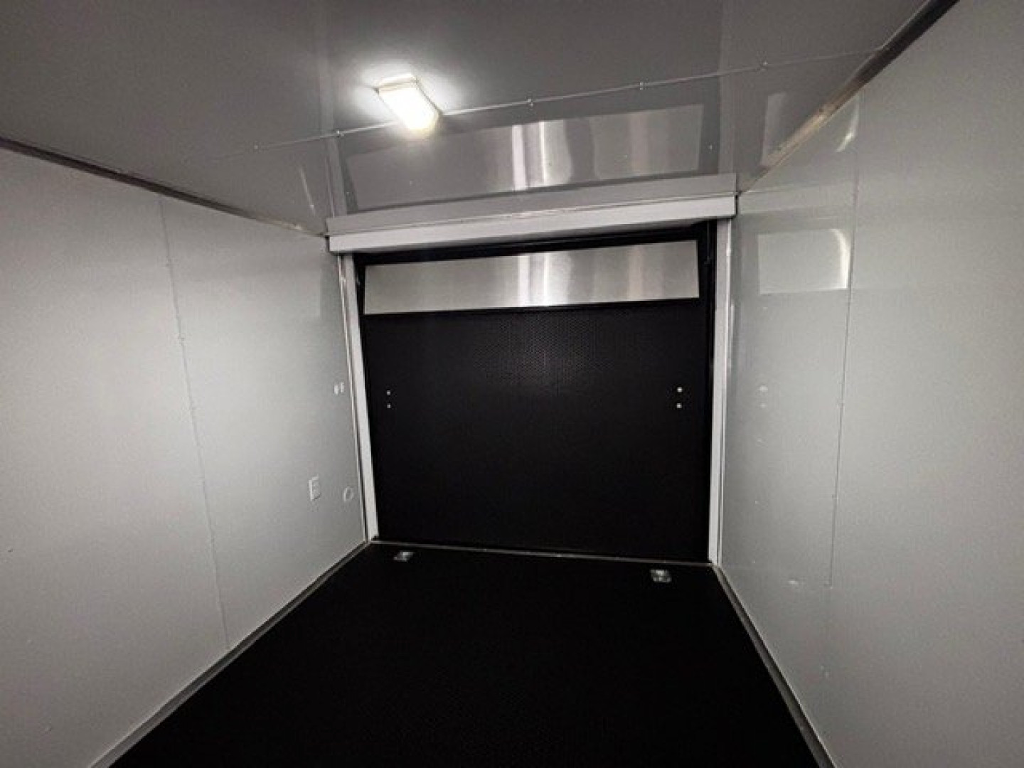 New 2025 8.5X34' BATHROOM RACE TRAILER -BLACKOUT TRIM-ESCAPE DOOR-TRIPLE AXLE-7' INTERIOR HEIGHT-CABINETS Car / Racing Trailer