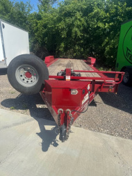 Used 2023 Silverline USED 83X24 HYDRAULIC TILT TRAILER HEAVY DUTY 7K AXLES Tilt Trailer WINCH WITH CORDLESS REMOTE