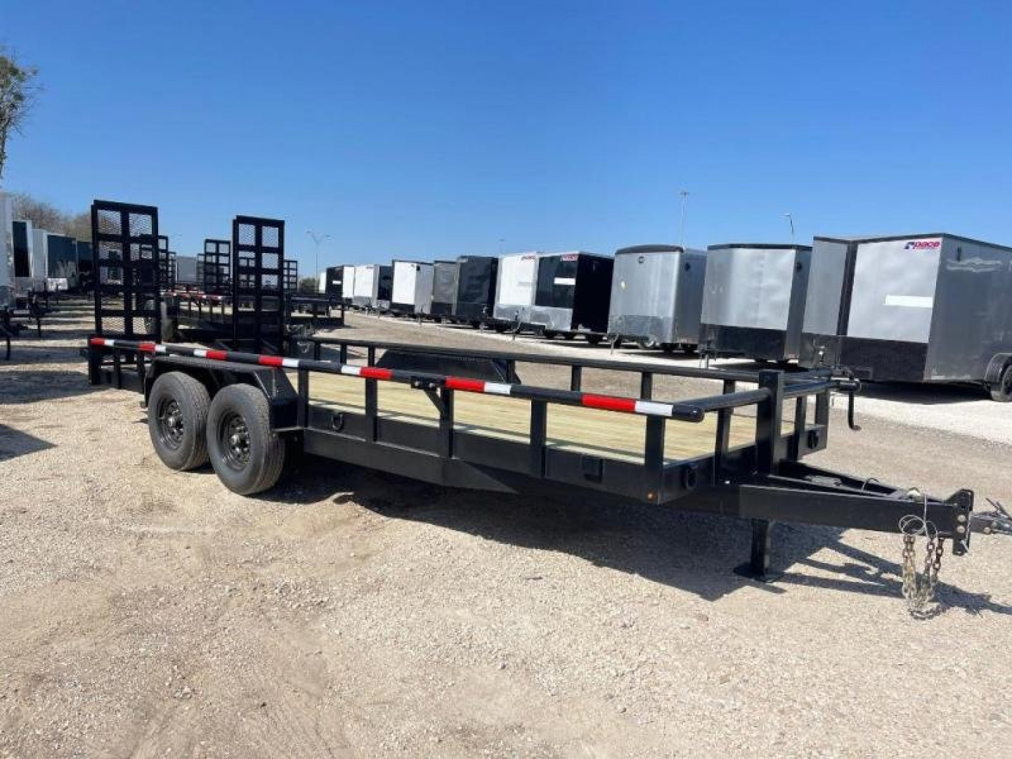 New Stanley Trailers 83X20 EQUIPMENT TRAILER HAULER OPEN TRAILER UTILITY Equipment Trailer