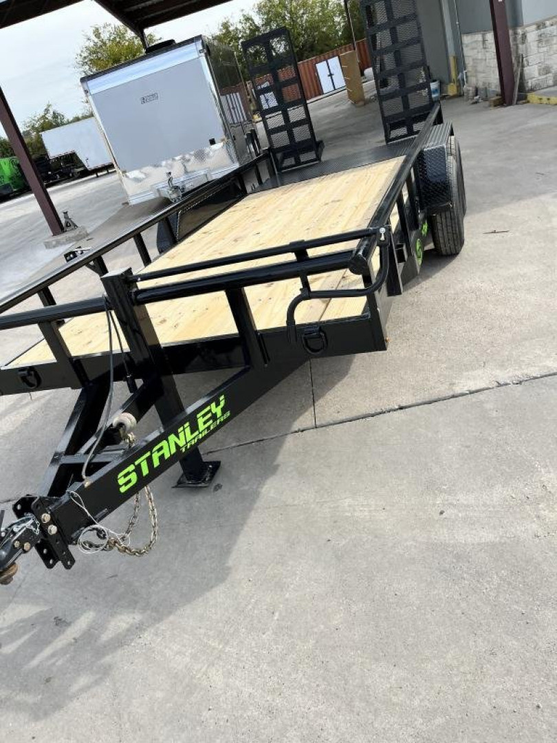 New Stanley Trailers 83X20 EQUIPMENT TRAILER HAULER OPEN TRAILER UTILITY Equipment Trailer