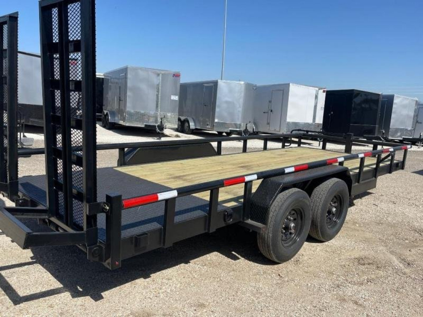 New Stanley Trailers 83X20 EQUIPMENT TRAILER HAULER OPEN TRAILER UTILITY Equipment Trailer