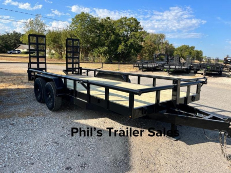 New Stanley Trailers 83X20 EQUIPMENT TRAILER HAULER OPEN TRAILER UTILITY Equipment Trailer