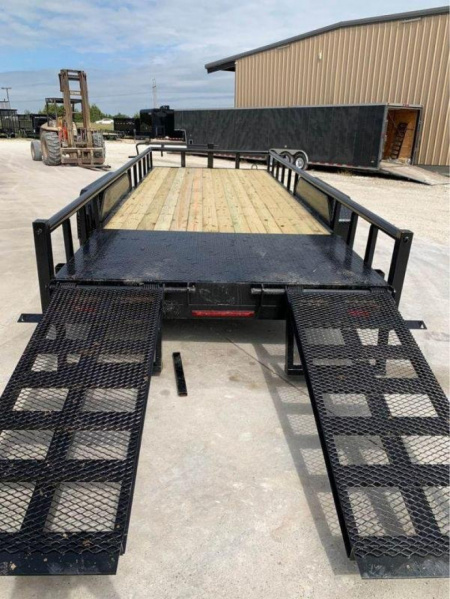 New Stanley Trailers 83X20 EQUIPMENT TRAILER HAULER OPEN TRAILER UTILITY Equipment Trailer