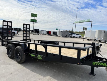 New Stanley Trailers 83X20 EQUIPMENT TRAILER HAULER OPEN TRAILER UTILITY Equipment Trailer