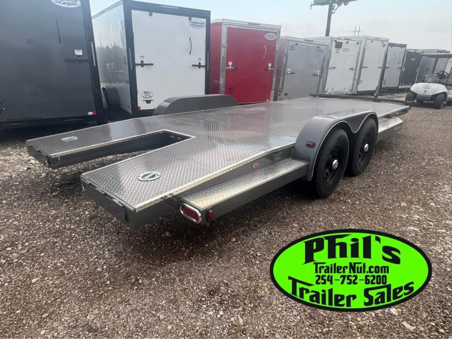 New 2024 102 Ironworks 83X20 Equipment Trailer OPEN CAR HAULER 5200 LB AXLES ONLY 1 AVAILABLE AT THIS PRICE! NO REORDERS!