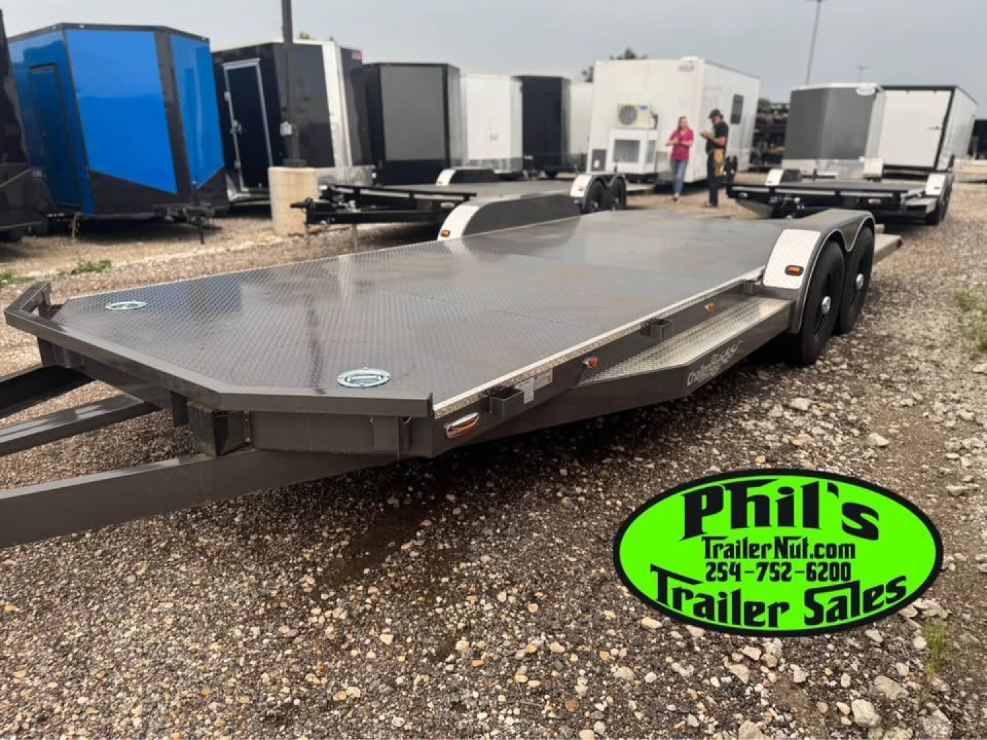 New 2024 102 Ironworks 83X20 Equipment Trailer OPEN CAR HAULER 5200 LB AXLES ONLY 1 AVAILABLE AT THIS PRICE! NO REORDERS!
