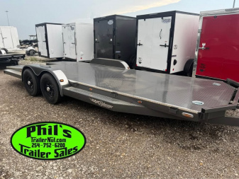 New 2024 102 Ironworks 83X20 Equipment Trailer OPEN CAR HAULER 5200 LB AXLES ONLY 1 AVAILABLE AT THIS PRICE! NO REORDERS!